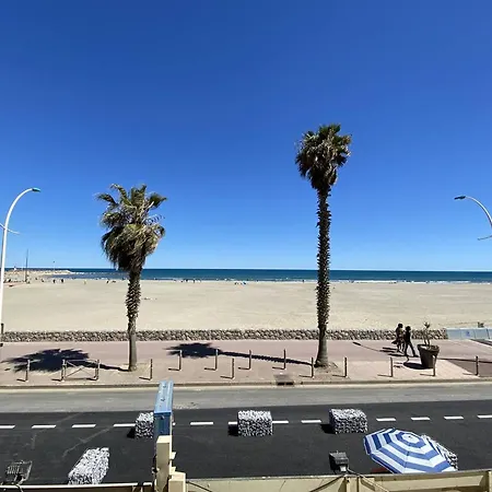 Trois-pieces Avec Loggia Et Parking A Canet-plage - Fr-1-750-64